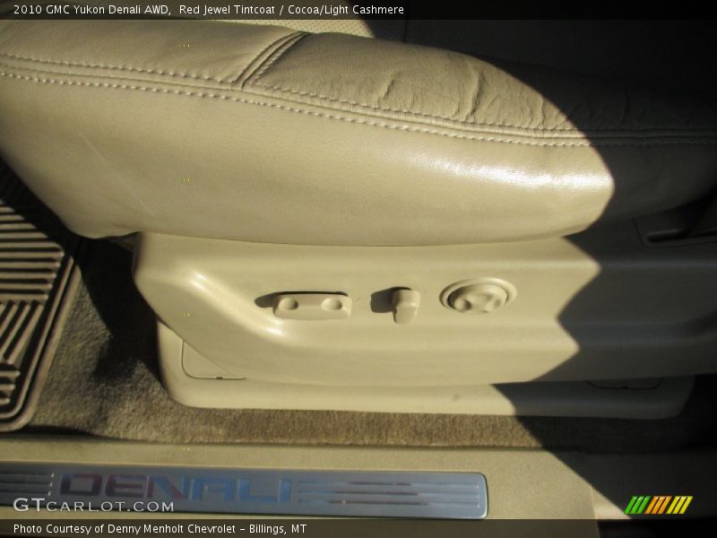 Red Jewel Tintcoat / Cocoa/Light Cashmere 2010 GMC Yukon Denali AWD