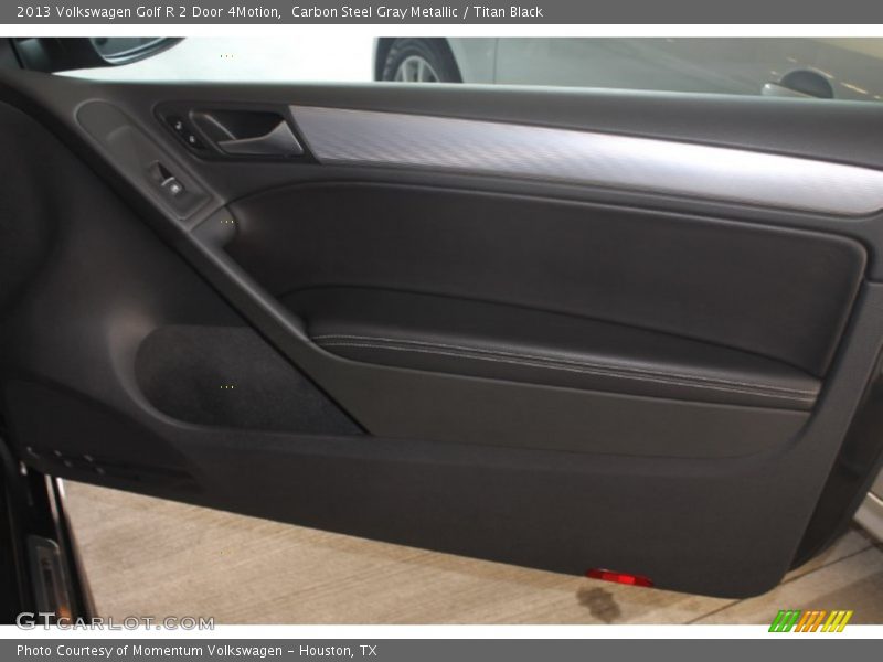 Carbon Steel Gray Metallic / Titan Black 2013 Volkswagen Golf R 2 Door 4Motion