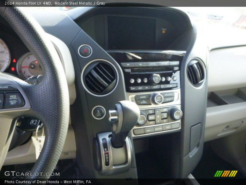 Modern Steel Metallic / Gray 2014 Honda Pilot LX 4WD
