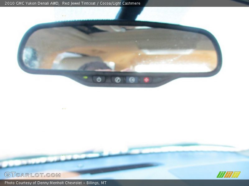 Red Jewel Tintcoat / Cocoa/Light Cashmere 2010 GMC Yukon Denali AWD