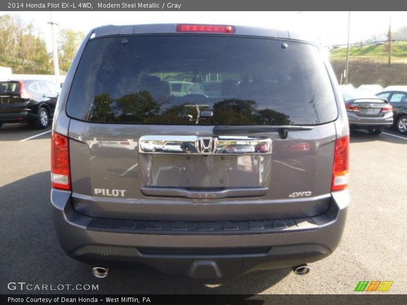 Modern Steel Metallic / Gray 2014 Honda Pilot EX-L 4WD