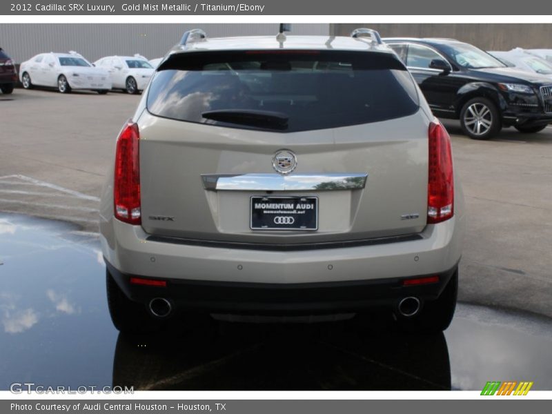 Gold Mist Metallic / Titanium/Ebony 2012 Cadillac SRX Luxury