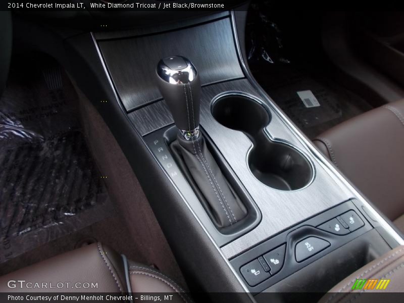 White Diamond Tricoat / Jet Black/Brownstone 2014 Chevrolet Impala LT