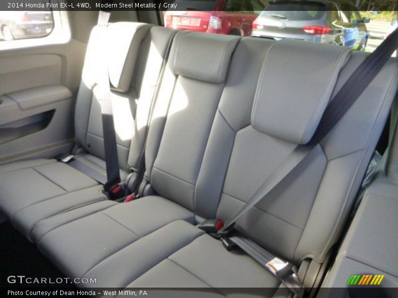 Modern Steel Metallic / Gray 2014 Honda Pilot EX-L 4WD