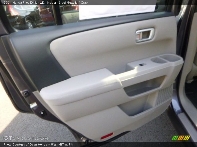 Modern Steel Metallic / Gray 2014 Honda Pilot EX-L 4WD