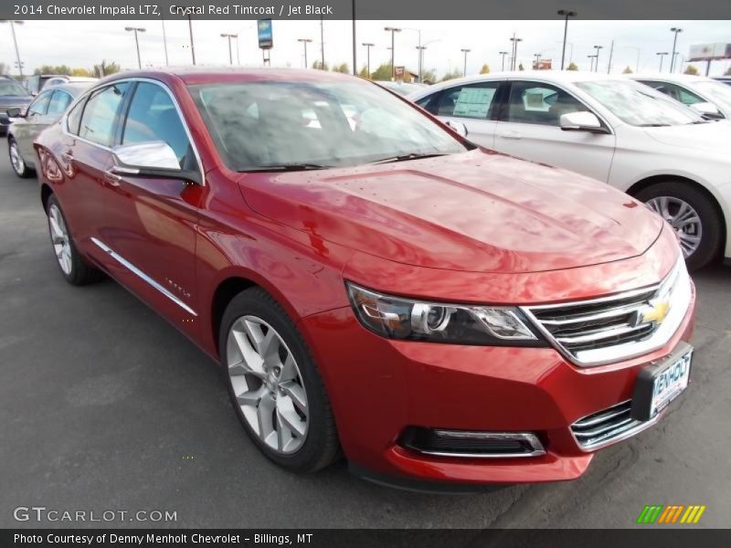 Crystal Red Tintcoat / Jet Black 2014 Chevrolet Impala LTZ