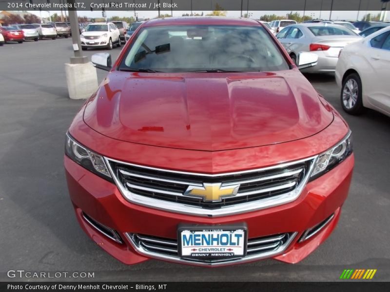 Crystal Red Tintcoat / Jet Black 2014 Chevrolet Impala LTZ