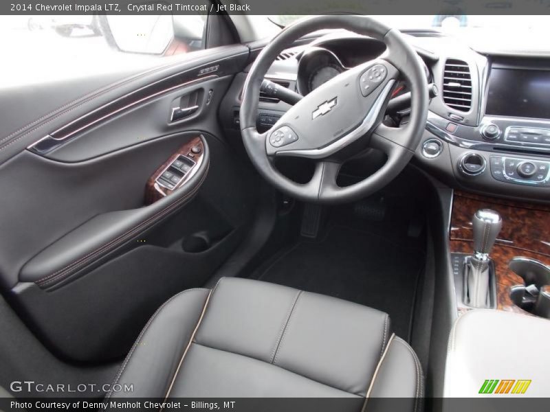 Crystal Red Tintcoat / Jet Black 2014 Chevrolet Impala LTZ