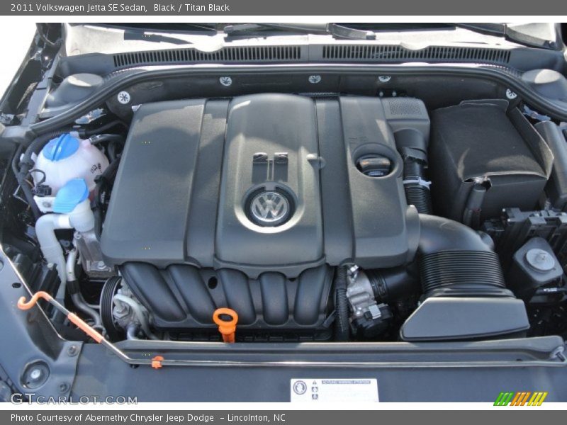 Black / Titan Black 2011 Volkswagen Jetta SE Sedan