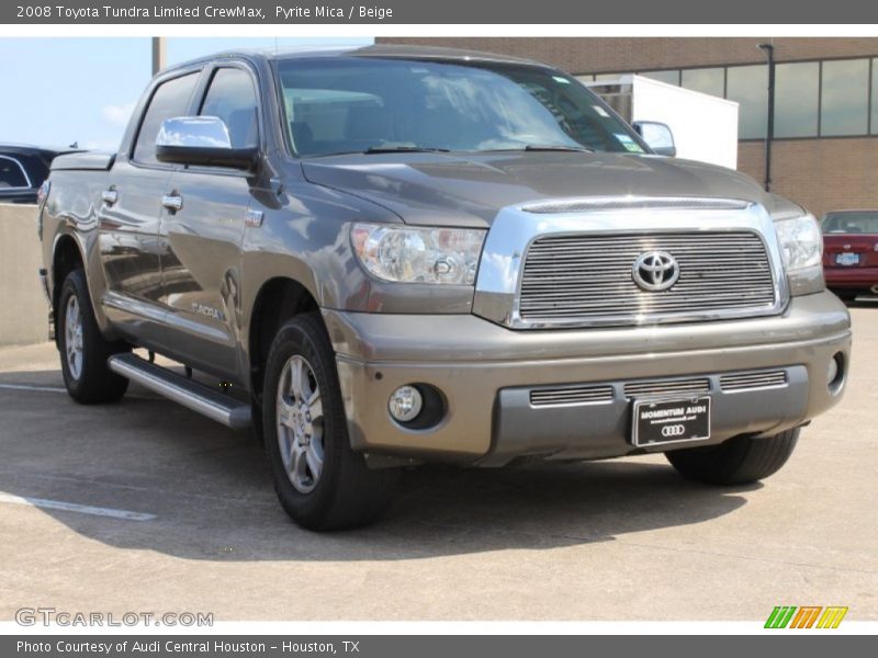 Pyrite Mica / Beige 2008 Toyota Tundra Limited CrewMax