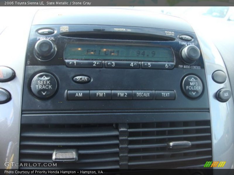 Slate Metallic / Stone Gray 2006 Toyota Sienna LE