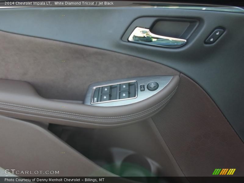 White Diamond Tricoat / Jet Black 2014 Chevrolet Impala LT