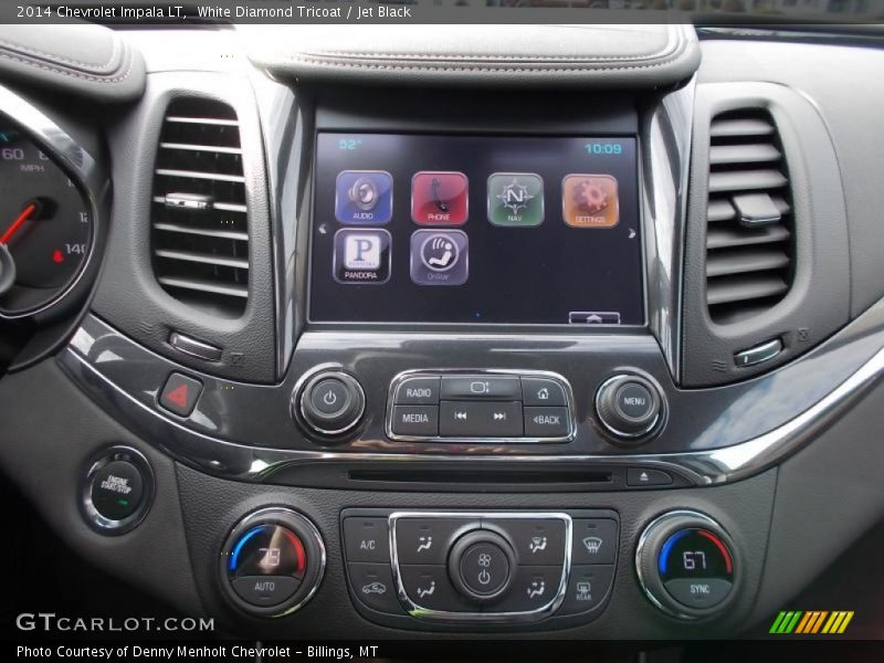 White Diamond Tricoat / Jet Black 2014 Chevrolet Impala LT