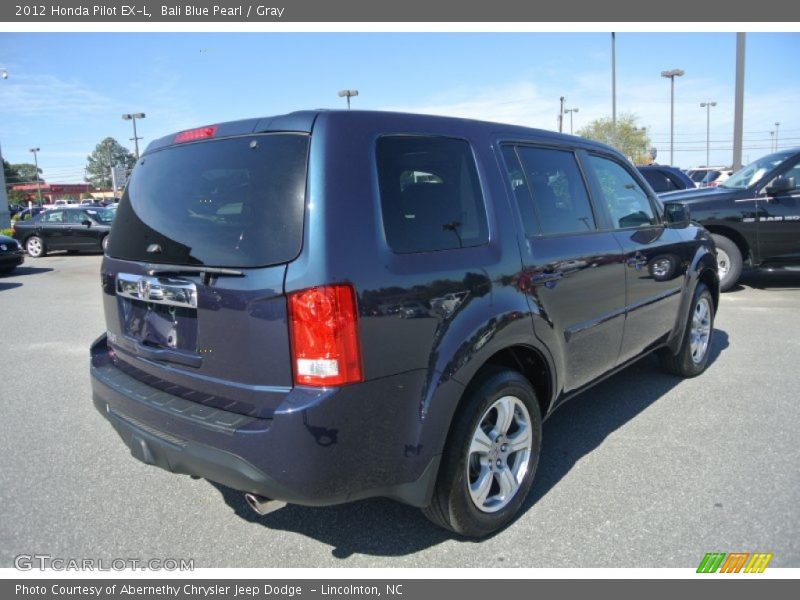 Bali Blue Pearl / Gray 2012 Honda Pilot EX-L