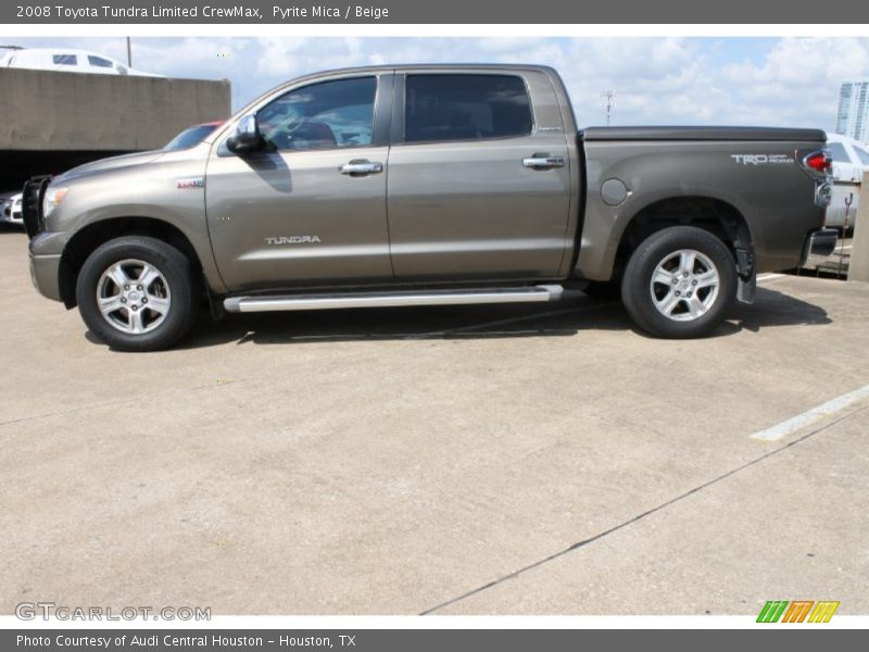 Pyrite Mica / Beige 2008 Toyota Tundra Limited CrewMax