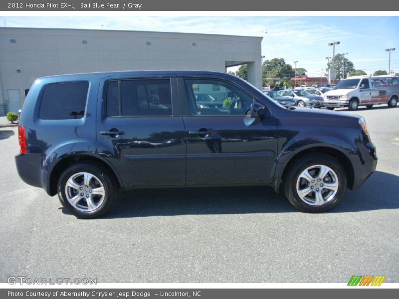 Bali Blue Pearl / Gray 2012 Honda Pilot EX-L