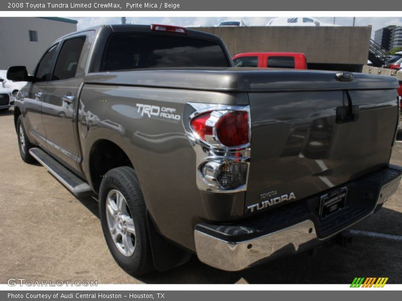 Pyrite Mica / Beige 2008 Toyota Tundra Limited CrewMax
