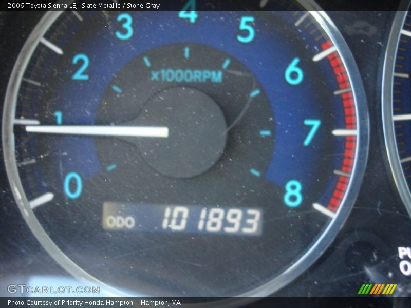 Slate Metallic / Stone Gray 2006 Toyota Sienna LE