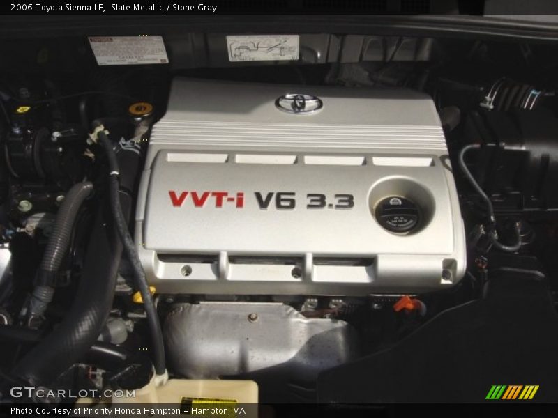Slate Metallic / Stone Gray 2006 Toyota Sienna LE