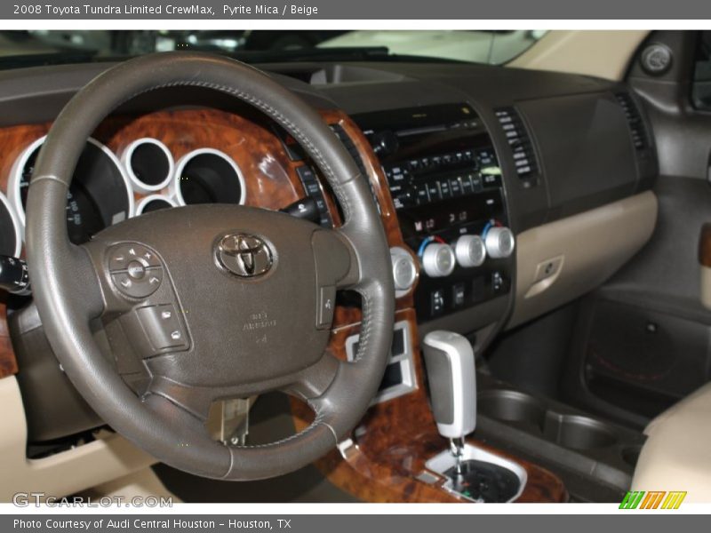 Pyrite Mica / Beige 2008 Toyota Tundra Limited CrewMax