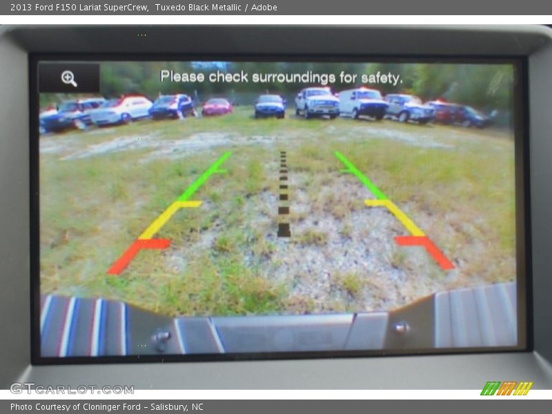 Tuxedo Black Metallic / Adobe 2013 Ford F150 Lariat SuperCrew