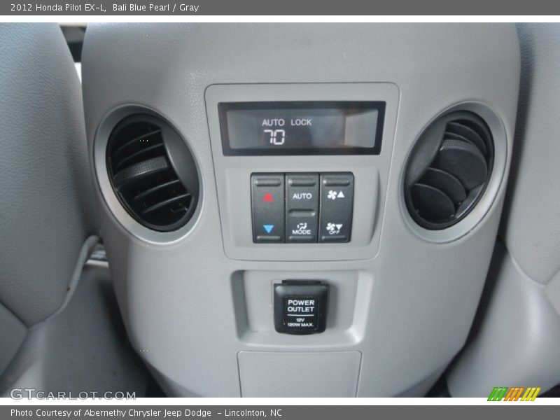 Bali Blue Pearl / Gray 2012 Honda Pilot EX-L