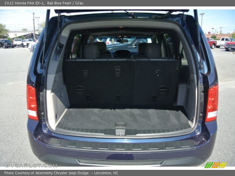 Bali Blue Pearl / Gray 2012 Honda Pilot EX-L