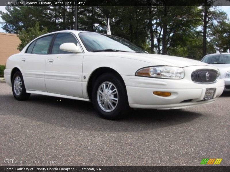 White Opal / Gray 2005 Buick LeSabre Custom