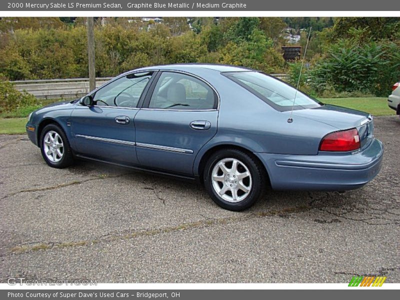 Graphite Blue Metallic / Medium Graphite 2000 Mercury Sable LS Premium Sedan