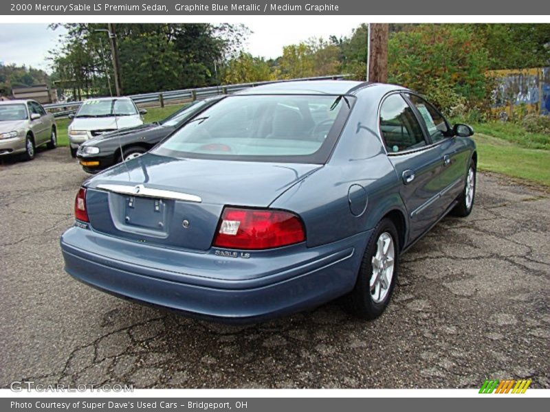 Graphite Blue Metallic / Medium Graphite 2000 Mercury Sable LS Premium Sedan