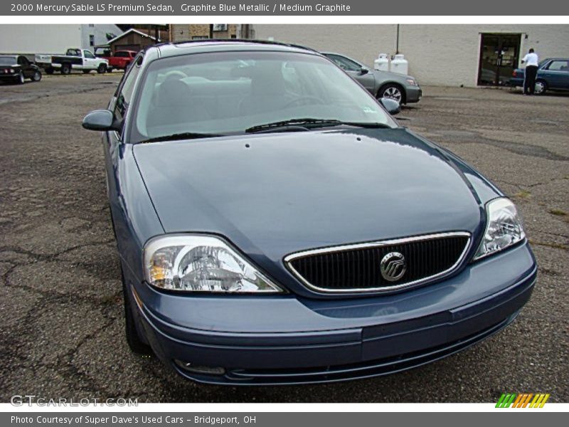 Graphite Blue Metallic / Medium Graphite 2000 Mercury Sable LS Premium Sedan