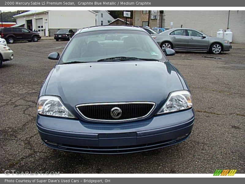 Graphite Blue Metallic / Medium Graphite 2000 Mercury Sable LS Premium Sedan