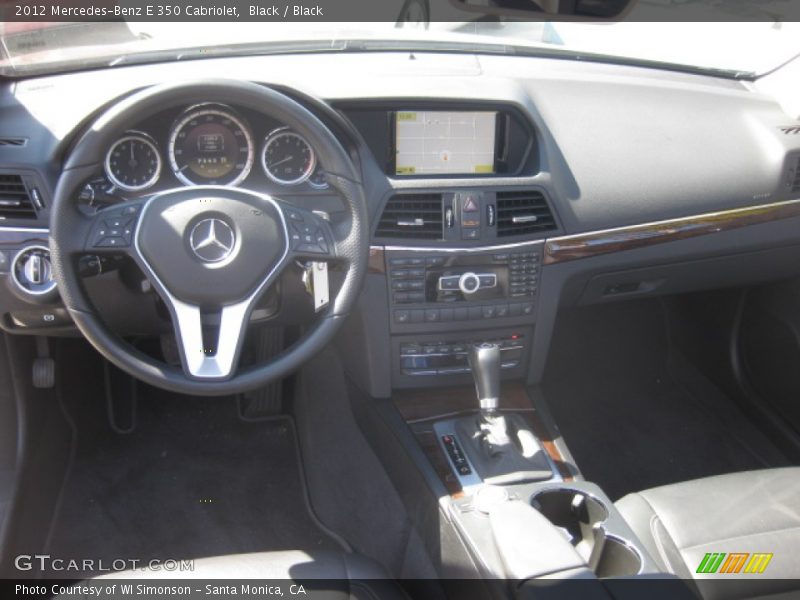 Black / Black 2012 Mercedes-Benz E 350 Cabriolet