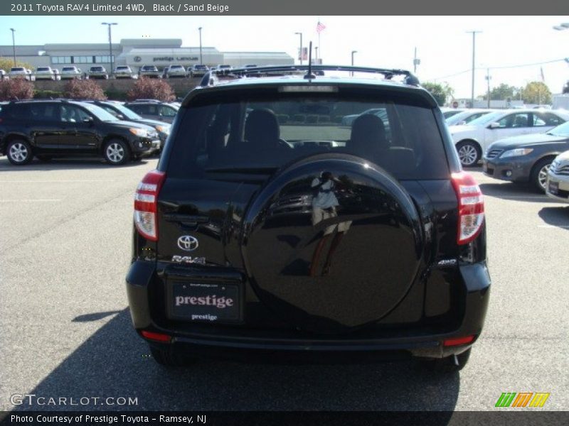 Black / Sand Beige 2011 Toyota RAV4 Limited 4WD