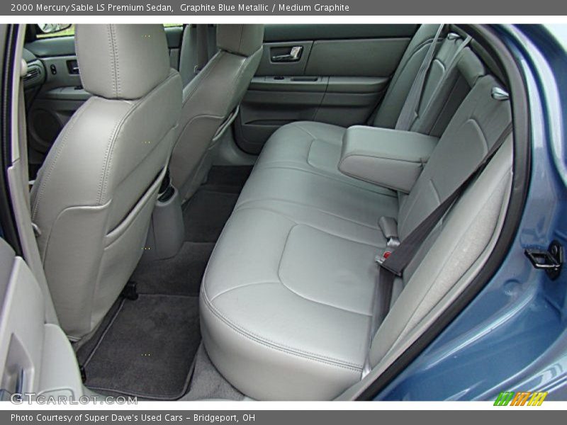 Rear Seat of 2000 Sable LS Premium Sedan