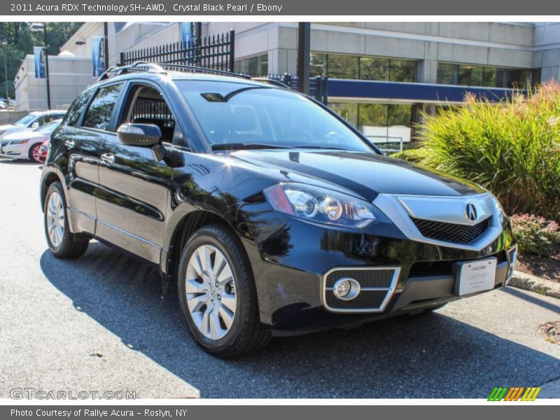 Crystal Black Pearl / Ebony 2011 Acura RDX Technology SH-AWD