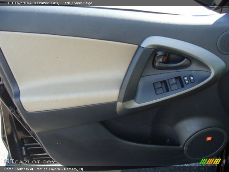 Black / Sand Beige 2011 Toyota RAV4 Limited 4WD