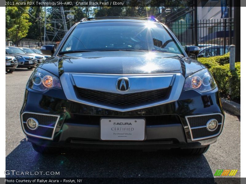 Crystal Black Pearl / Ebony 2011 Acura RDX Technology SH-AWD