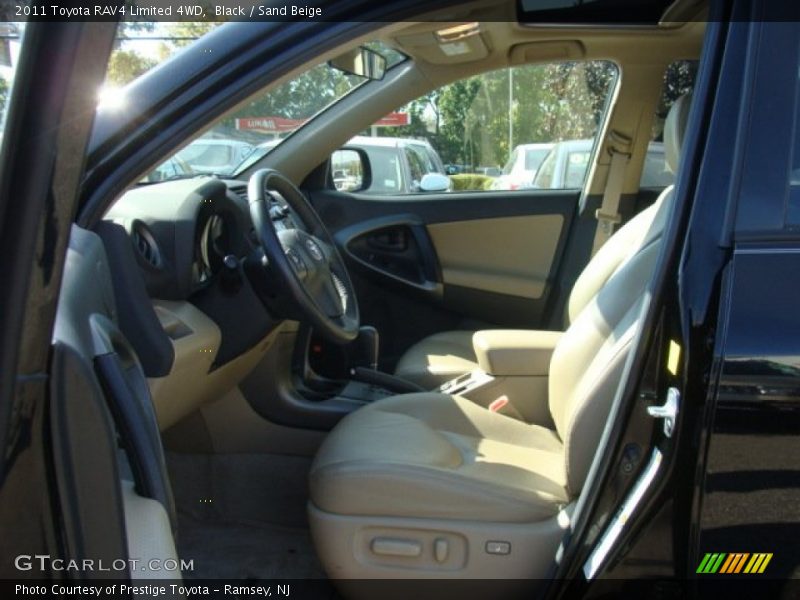 Black / Sand Beige 2011 Toyota RAV4 Limited 4WD