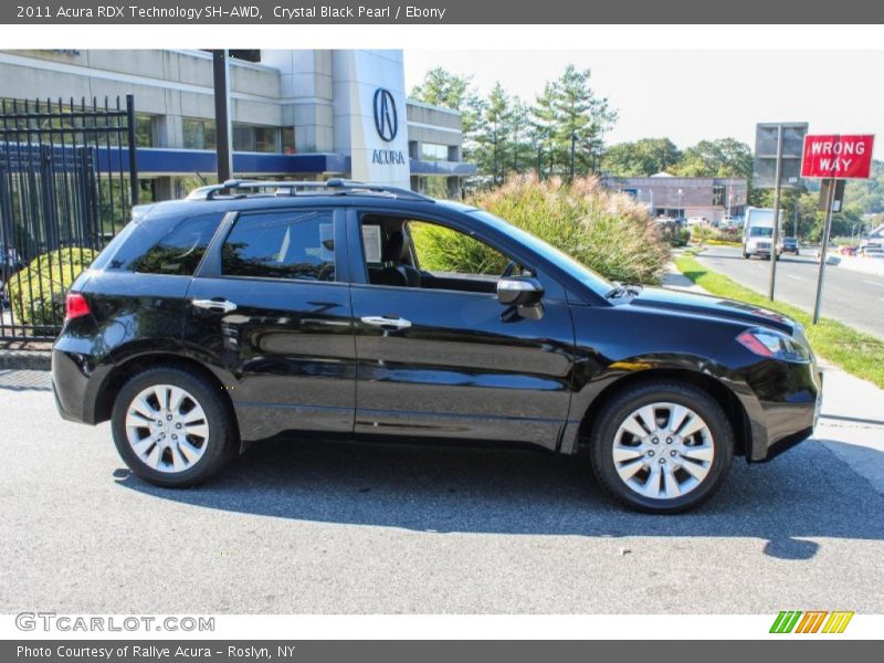 Crystal Black Pearl / Ebony 2011 Acura RDX Technology SH-AWD