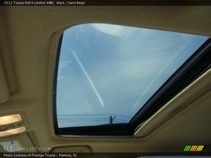 Black / Sand Beige 2011 Toyota RAV4 Limited 4WD