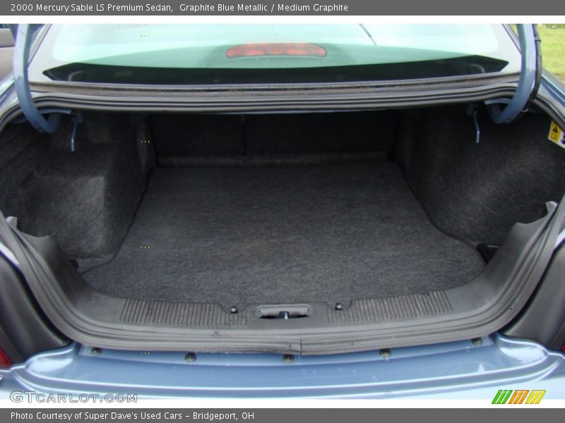  2000 Sable LS Premium Sedan Trunk
