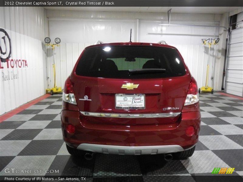 Crystal Red Tintcoat / Black 2012 Chevrolet Captiva Sport LT