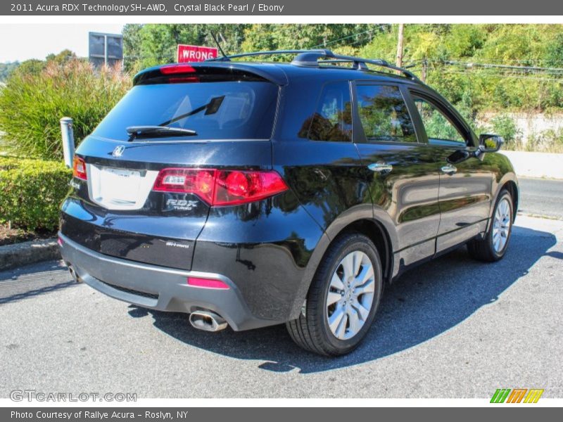 Crystal Black Pearl / Ebony 2011 Acura RDX Technology SH-AWD