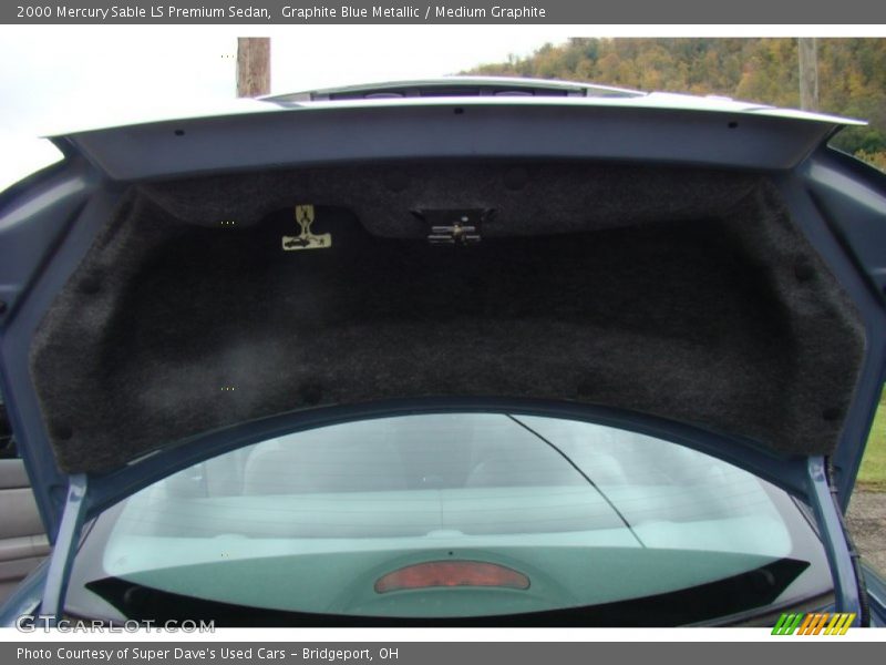 Graphite Blue Metallic / Medium Graphite 2000 Mercury Sable LS Premium Sedan