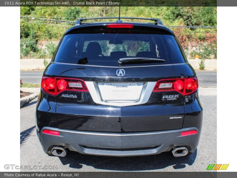 Crystal Black Pearl / Ebony 2011 Acura RDX Technology SH-AWD