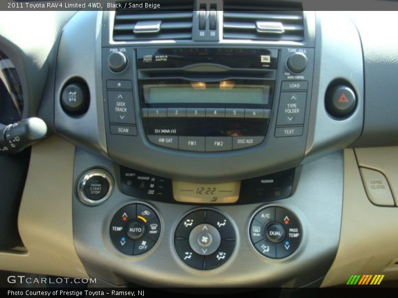 Black / Sand Beige 2011 Toyota RAV4 Limited 4WD