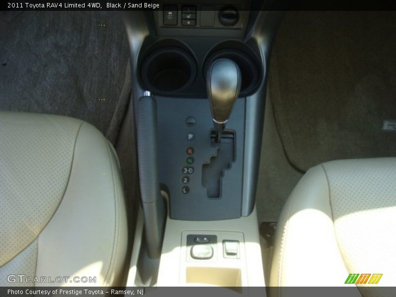 Black / Sand Beige 2011 Toyota RAV4 Limited 4WD