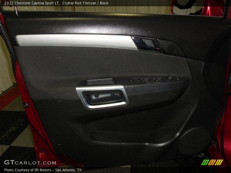 Crystal Red Tintcoat / Black 2012 Chevrolet Captiva Sport LT
