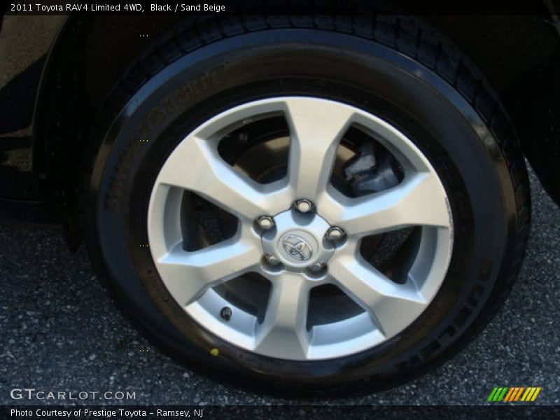 Black / Sand Beige 2011 Toyota RAV4 Limited 4WD